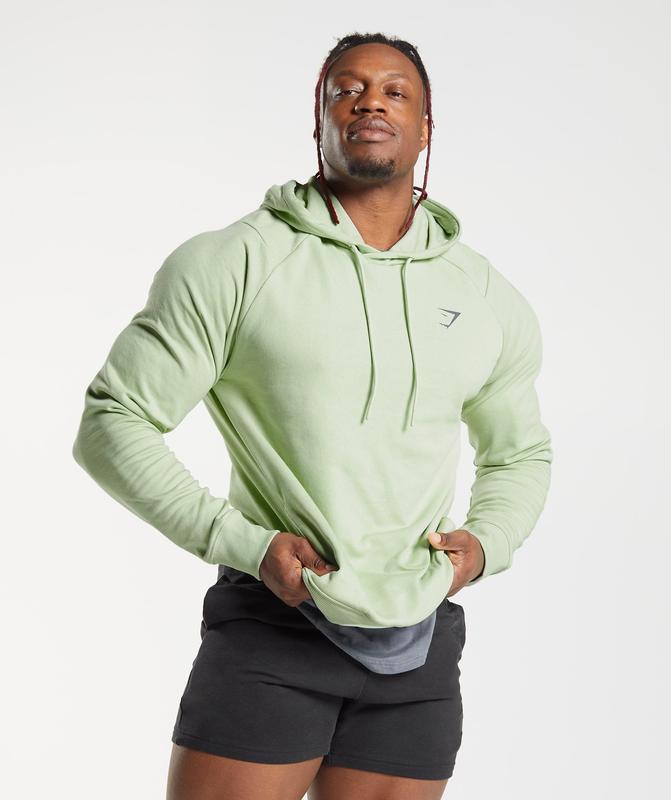 Gymshark Bold Hoodie Hoodies Groen | 15QZXAVJH