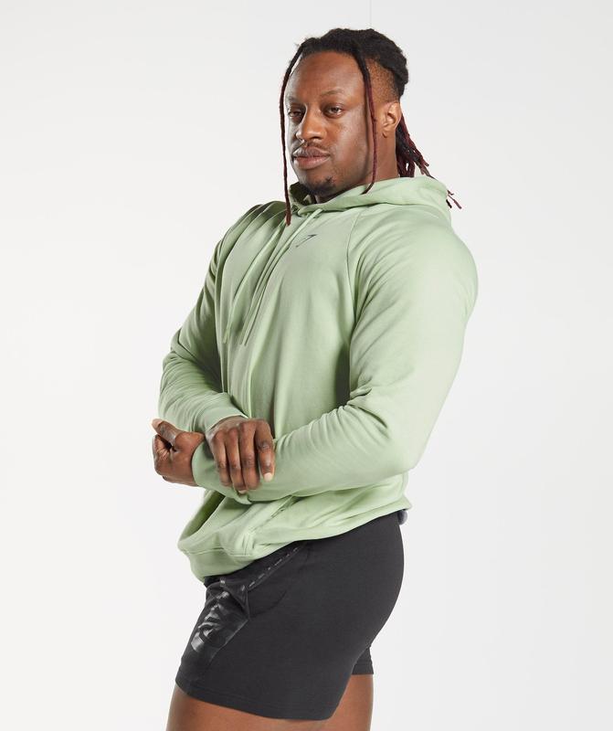 Gymshark Bold Hoodie Hoodies Groen | 15QZXAVJH