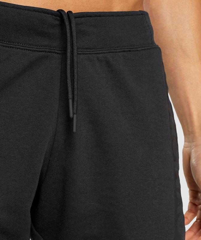 Gymshark Bold Shorts Korte Broek Zwart | 38LKJSUVT