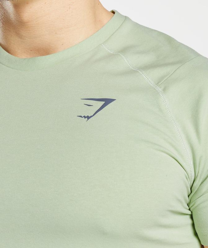 Gymshark Bold T-Shirt T-Shirts Groen | 90RVZKBPN