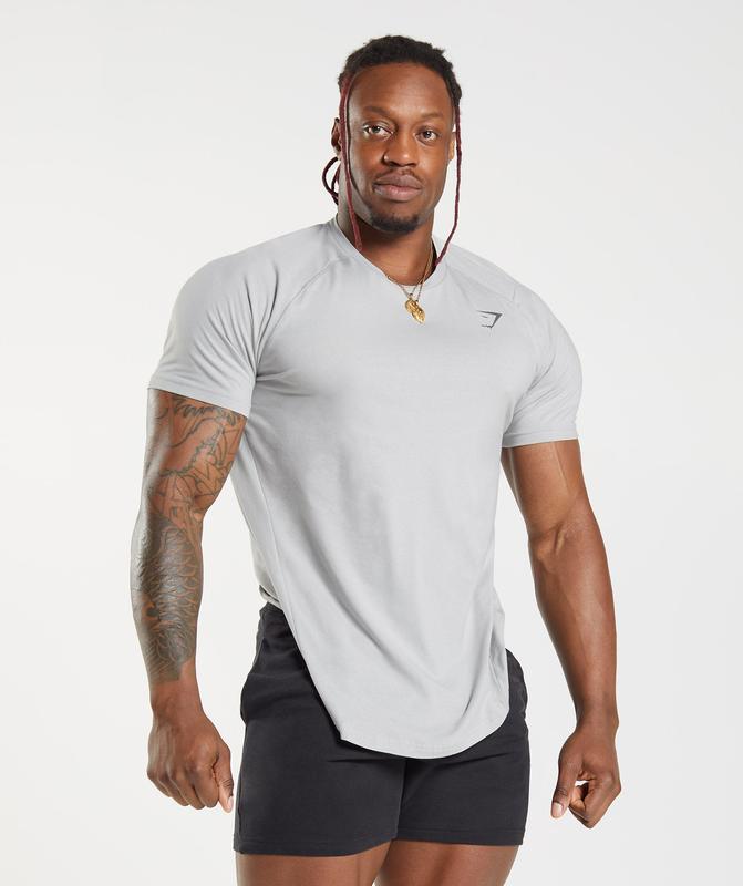 Gymshark Bold T-Shirt T-Shirts Lichtgrijs | 52XKYODRQ