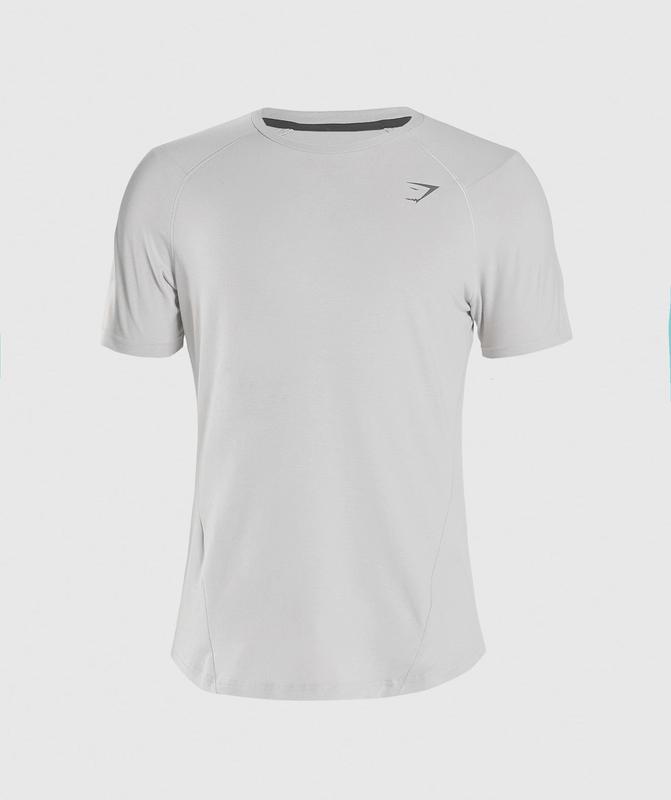 Gymshark Bold T-Shirt T-Shirts Lichtgrijs | 52XKYODRQ