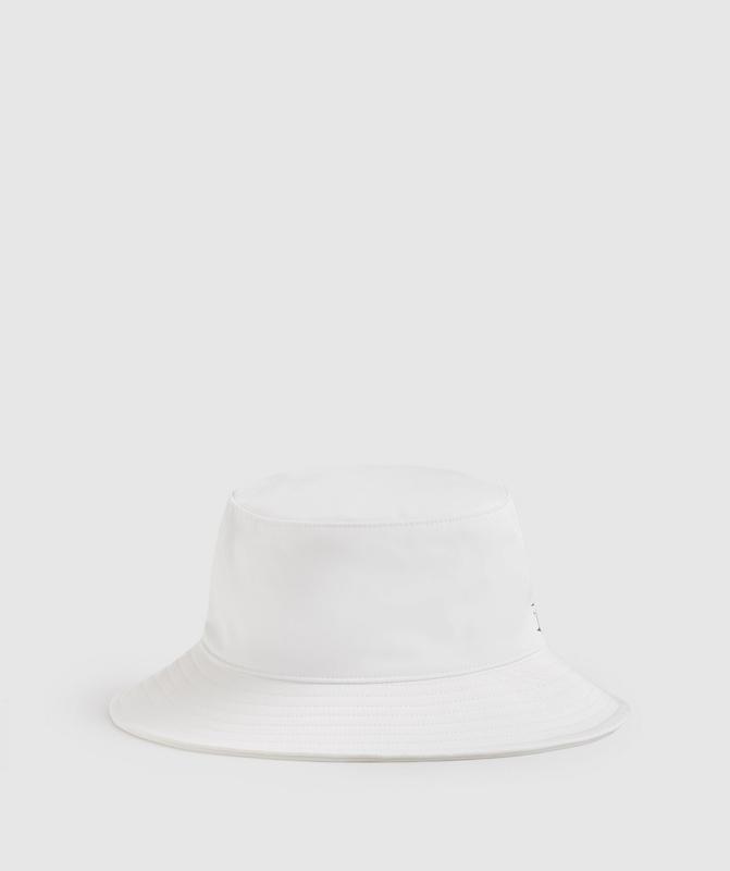 Gymshark Bucket Hat Caps Wit | 60HPKSMQY