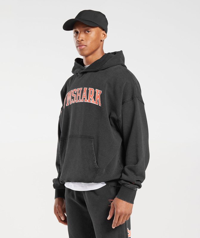 Gymshark Collegiate Hoodie Hoodies Lichtturkoois | 04XYENFRS