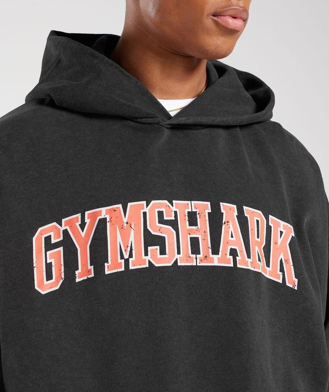 Gymshark Collegiate Hoodie Hoodies Lichtturkoois | 04XYENFRS