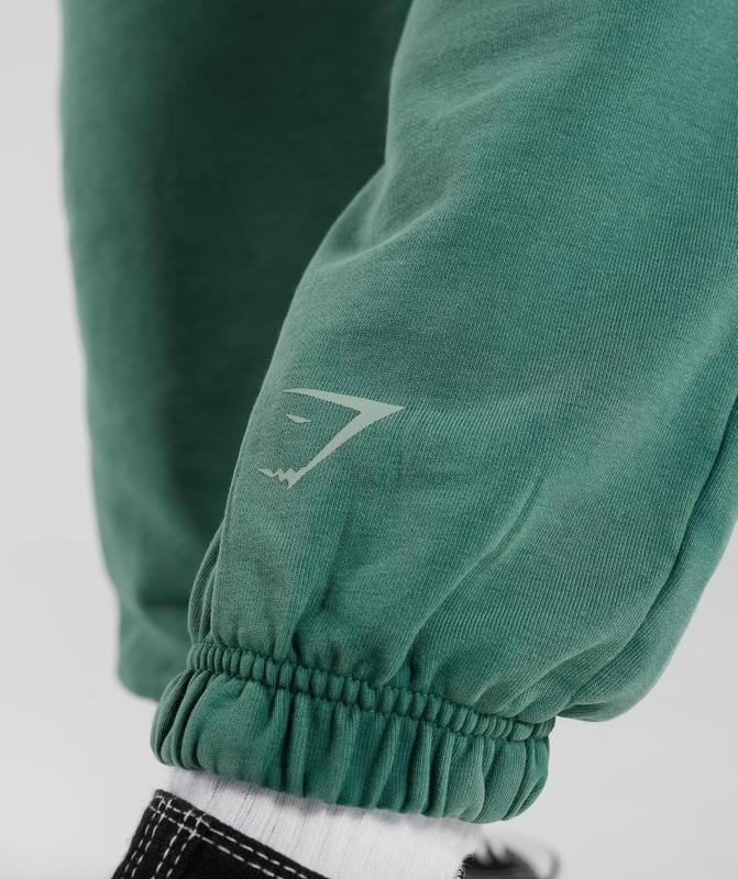 Gymshark Collegiate Joggers Broek Ink Teal | 48MVHPSKU