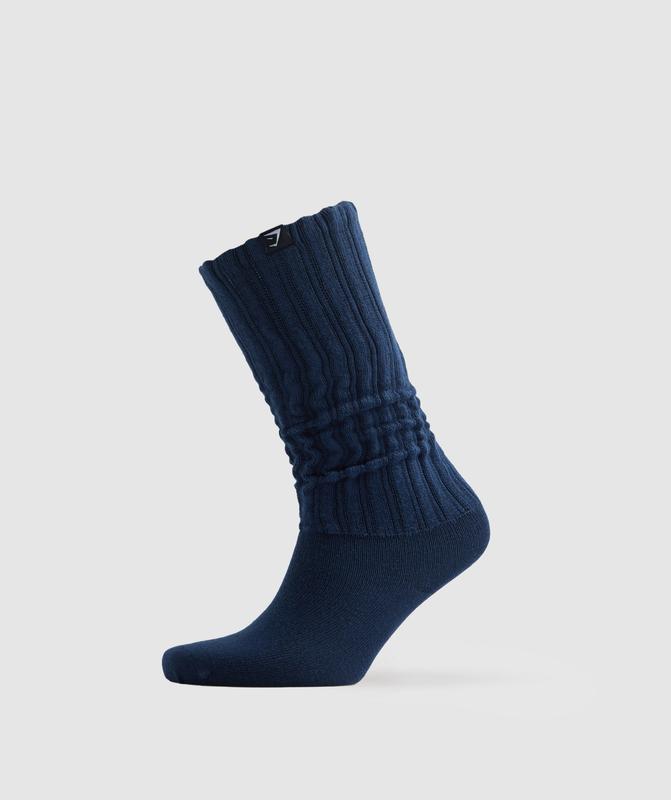 Gymshark Comfy Rest Day Socks Sokken Donkerblauw | 05BHZAOTN