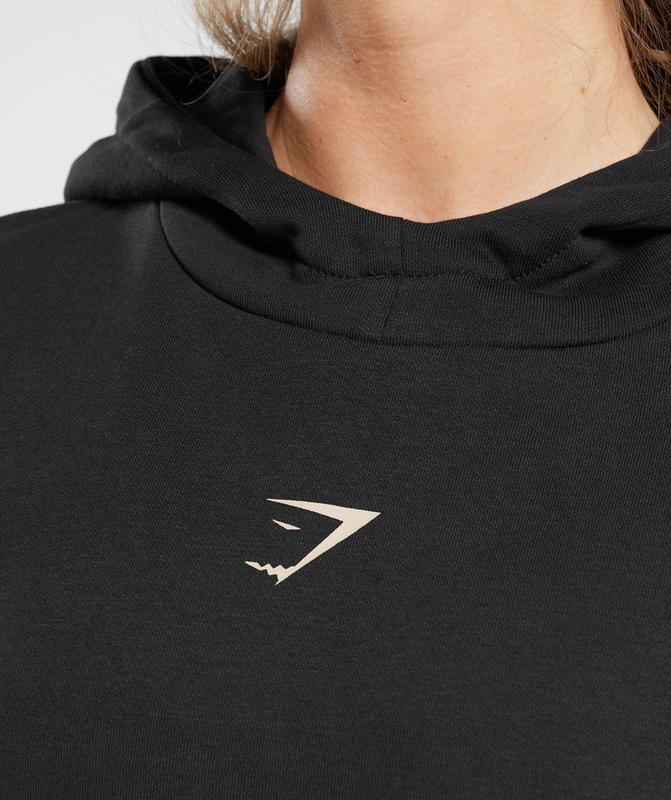 Gymshark Committed To The Craft Hoodie Hoodies Zwart | 49MWOARID