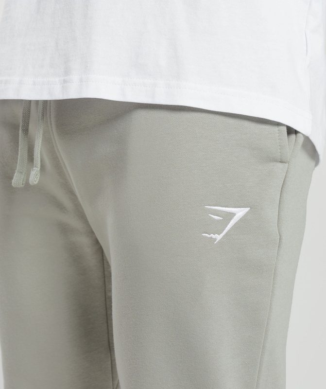 Gymshark Crest Joggers Broek Grijs | 29JFPMRIZ