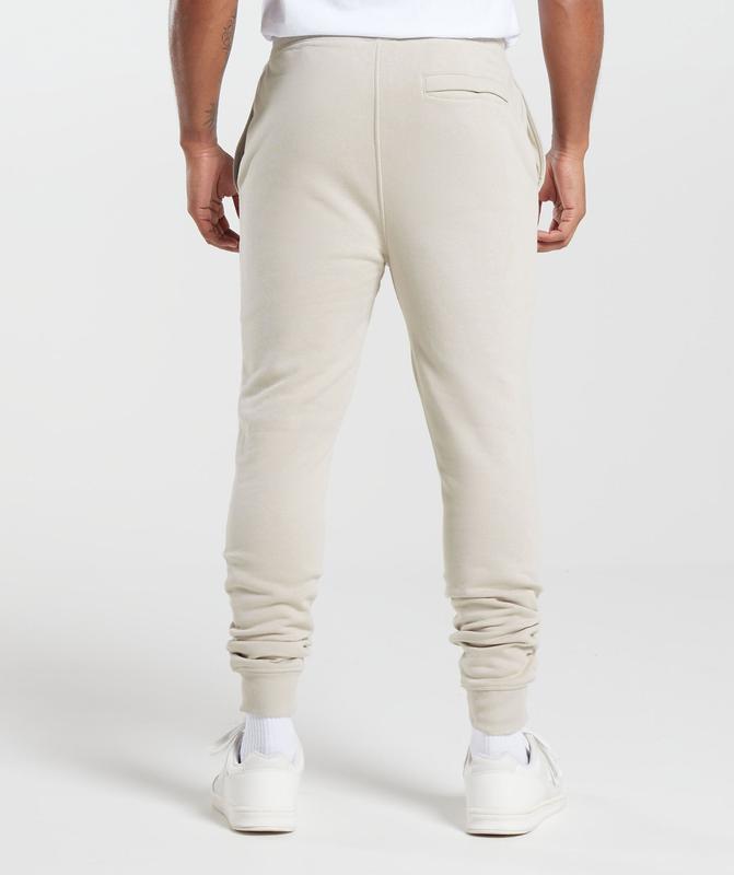 Gymshark Crest Joggers Broek Grijs | 76INYWRGX