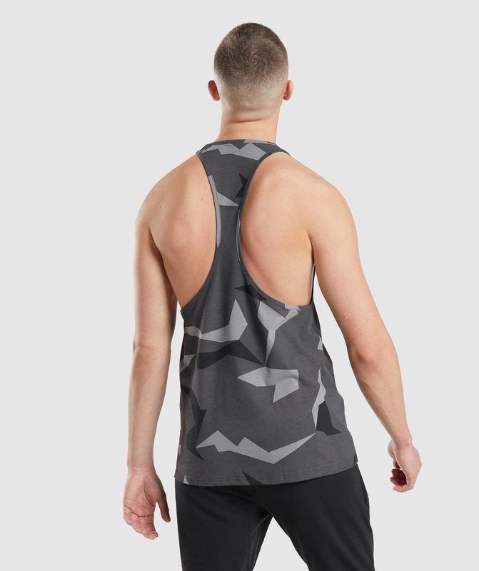 Gymshark Critical Stringer Stringer Zwart | 67OPTKMCG