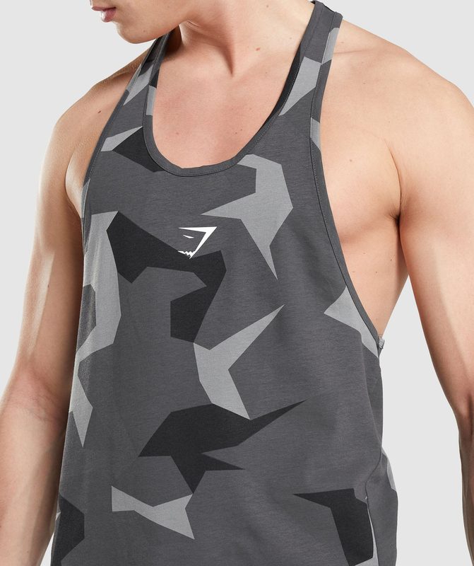 Gymshark Critical Stringer Stringer Zwart | 67OPTKMCG