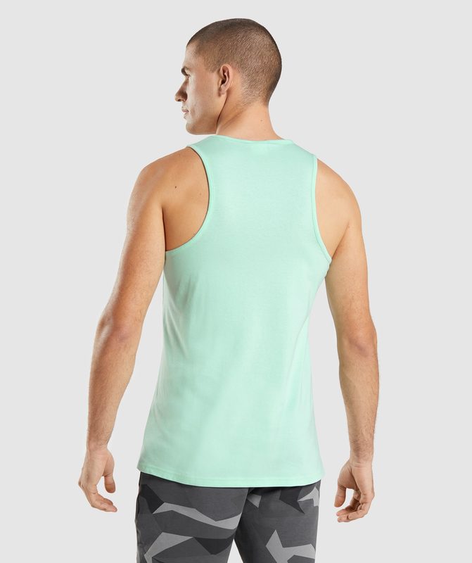 Gymshark Critical Tank Tanktop Blauw | 38DRTQSJP