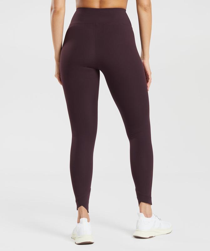 Gymshark Crossover Leggings Leggings Bruin | 32BLGCMOT