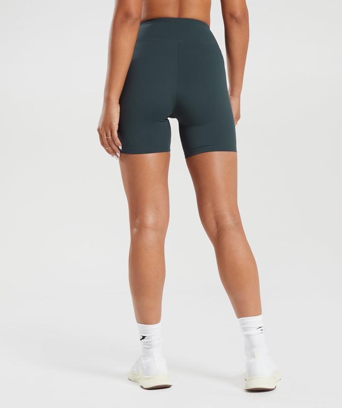 Gymshark Crossover Shorts Korte Broek Darkest Teal | 26BAUYRIH