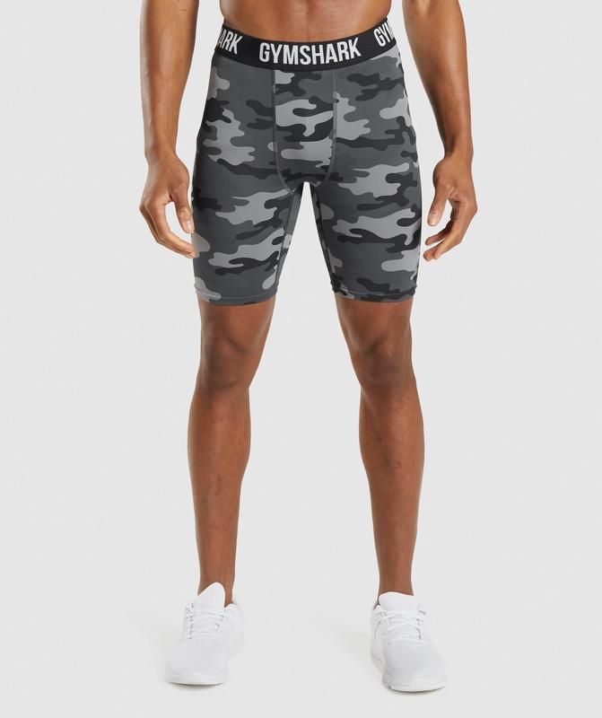 Gymshark Element Baselayer Shorts Baselayer Grijs | 52VFQZOMS