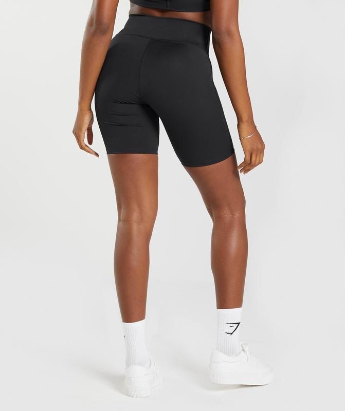 Gymshark Elevate Cycling Shorts Korte Broek Zwart | 70IYEMRJO