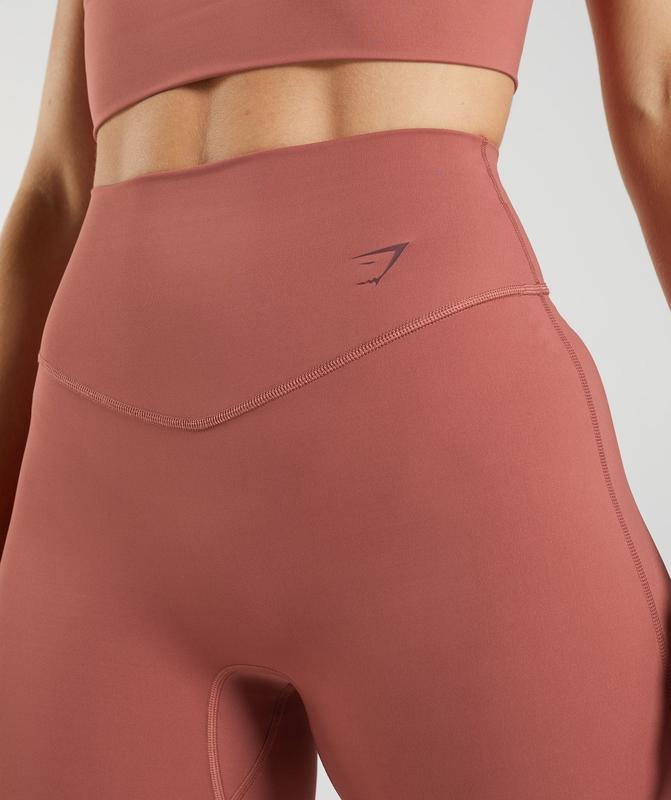 Gymshark Elevate Cycling Shorts Korte Broek Roze Bruin | 82VSXWLPI