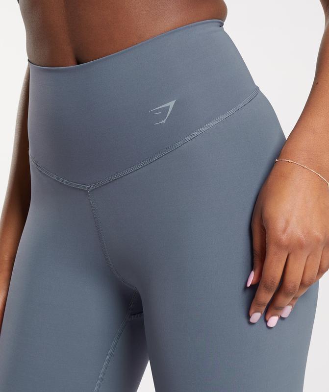 Gymshark Elevate Flared Leggings Leggings Blauw | 97SIEMZBQ