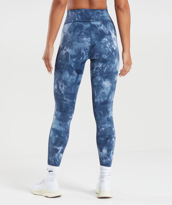 Gymshark Elevate Leggings Leggings Blauw | 90YHMARJF 