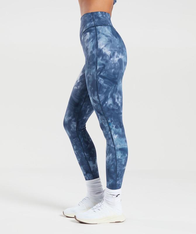 Gymshark Elevate Leggings Leggings Blauw | 90YHMARJF 