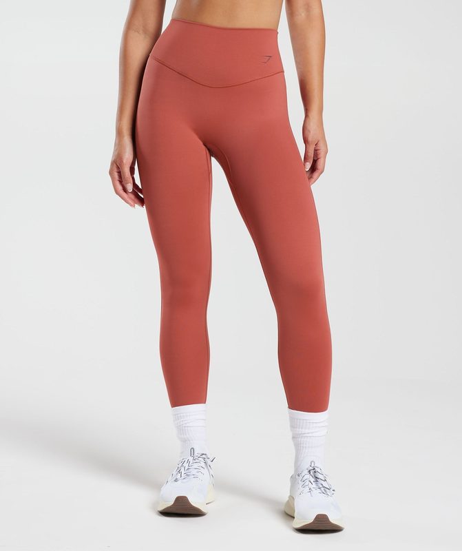 Gymshark Elevate Leggings Leggings Rood | 54HYFJKWT