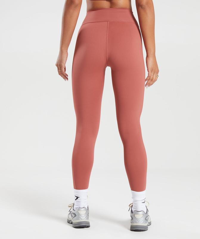 Gymshark Elevate Leggings Leggings Roze Bruin | 91YHDMTNK