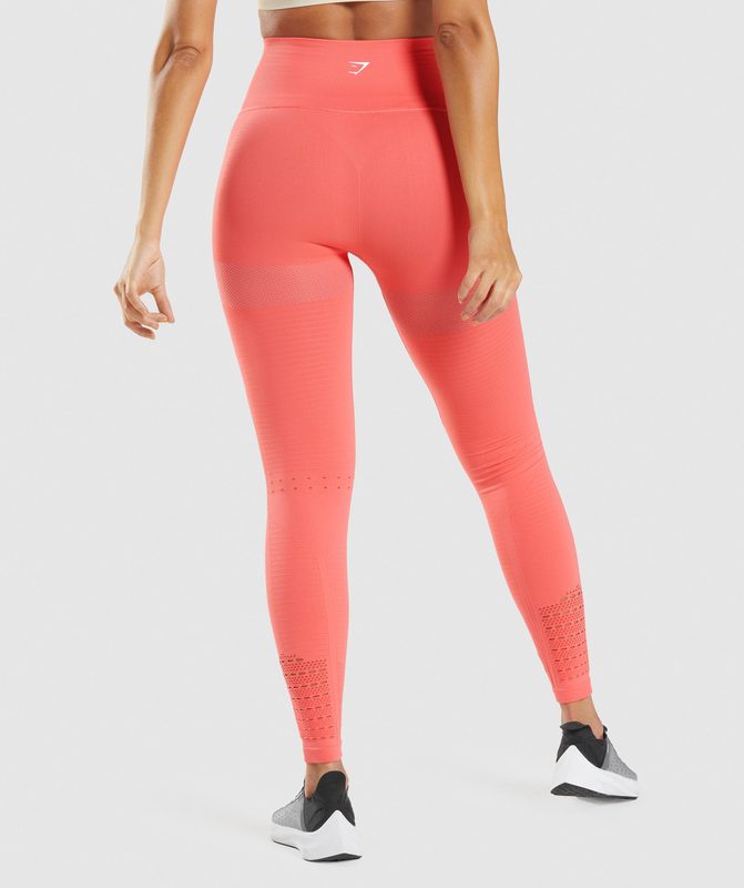 Gymshark Energy Seamless Leggings Leggings Roze | 73QNPHLAW