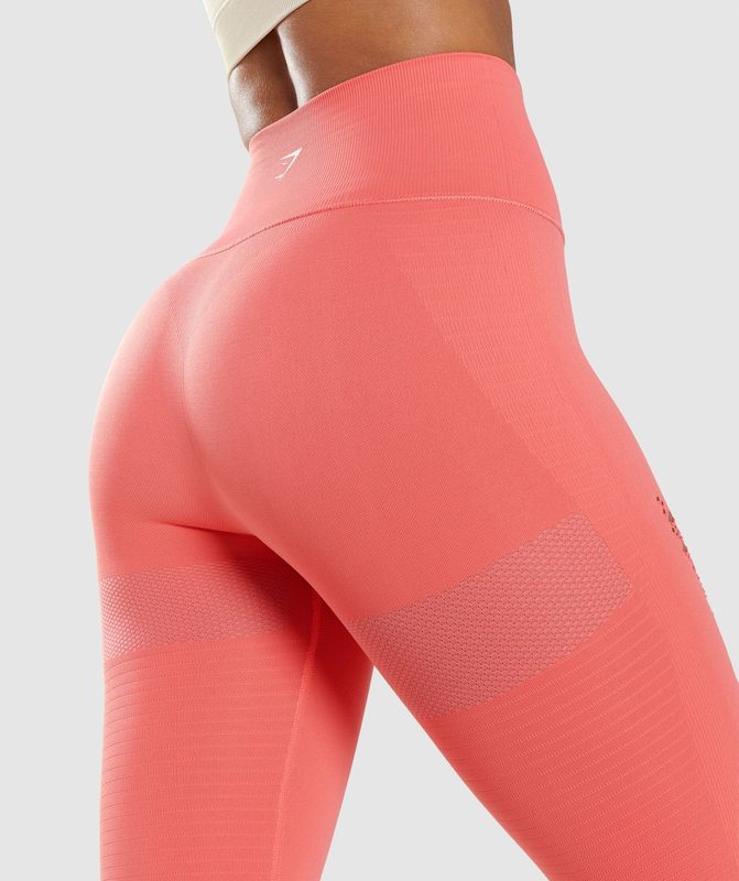 Gymshark Energy Seamless Leggings Leggings Roze | 73QNPHLAW