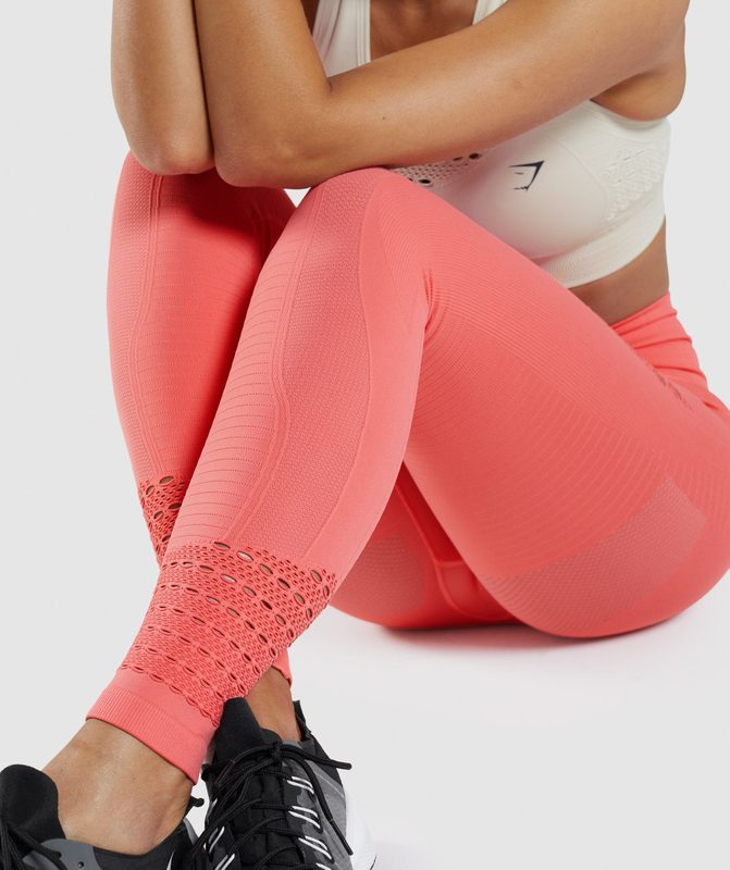 Gymshark Energy Seamless Leggings Leggings Roze | 73QNPHLAW