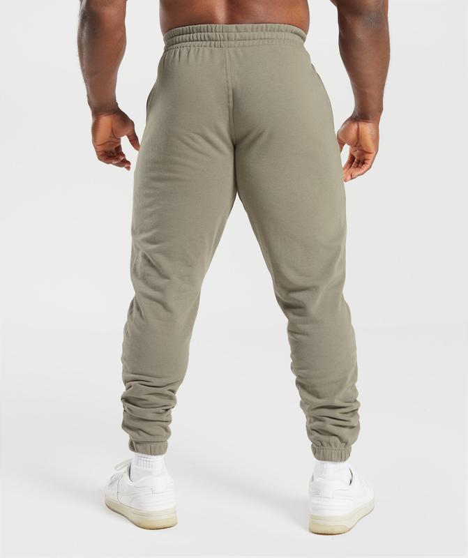 Gymshark Essential Oversized Joggers Broek Bruin | 48WJOIGPL