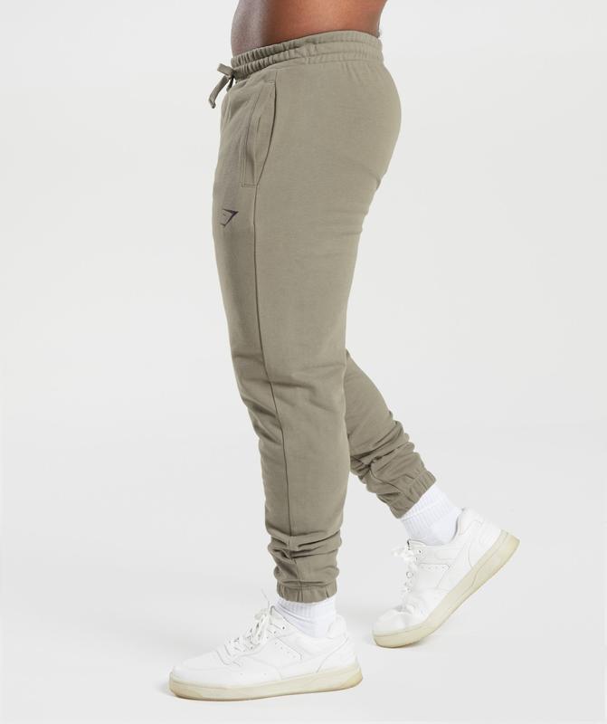 Gymshark Essential Oversized Joggers Broek Bruin | 48WJOIGPL