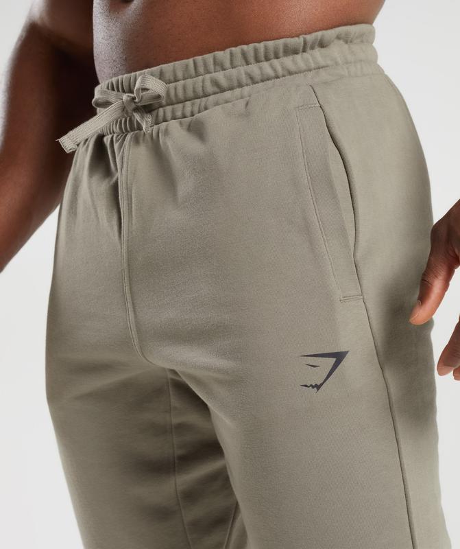 Gymshark Essential Oversized Joggers Broek Bruin | 48WJOIGPL