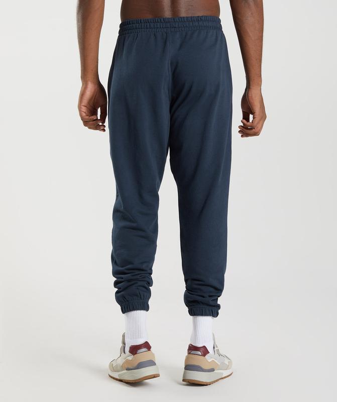 Gymshark Essential Oversized Joggers Joggingbroek Donkerblauw | 56VHGQCAK