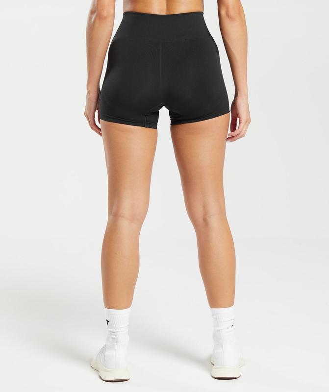 Gymshark Everyday Seamless Shorts Korte Broek Zwart | 13BQCOJVL