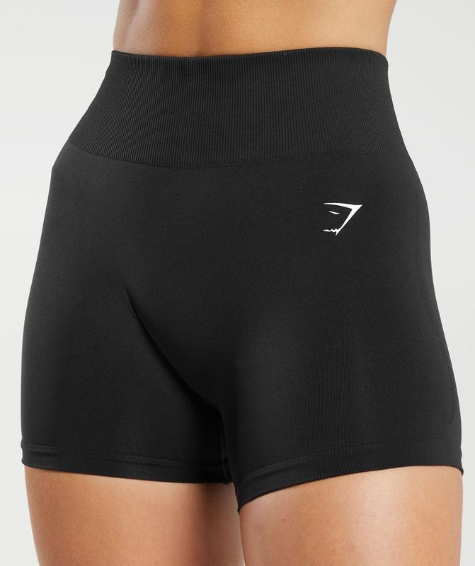 Gymshark Everyday Seamless Shorts Korte Broek Zwart | 13BQCOJVL