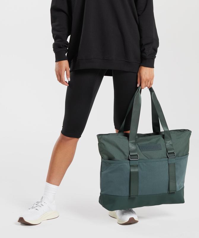 Gymshark Everyday Tote All Bags Groen | 15SPQOTLB