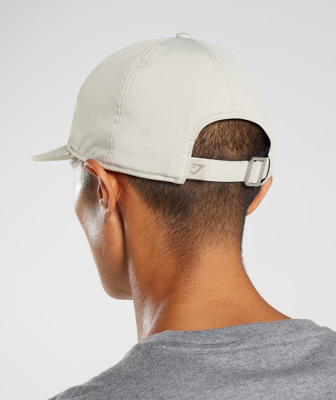 Gymshark Flat Peak Cap Caps Grijs | 38EANSXUY