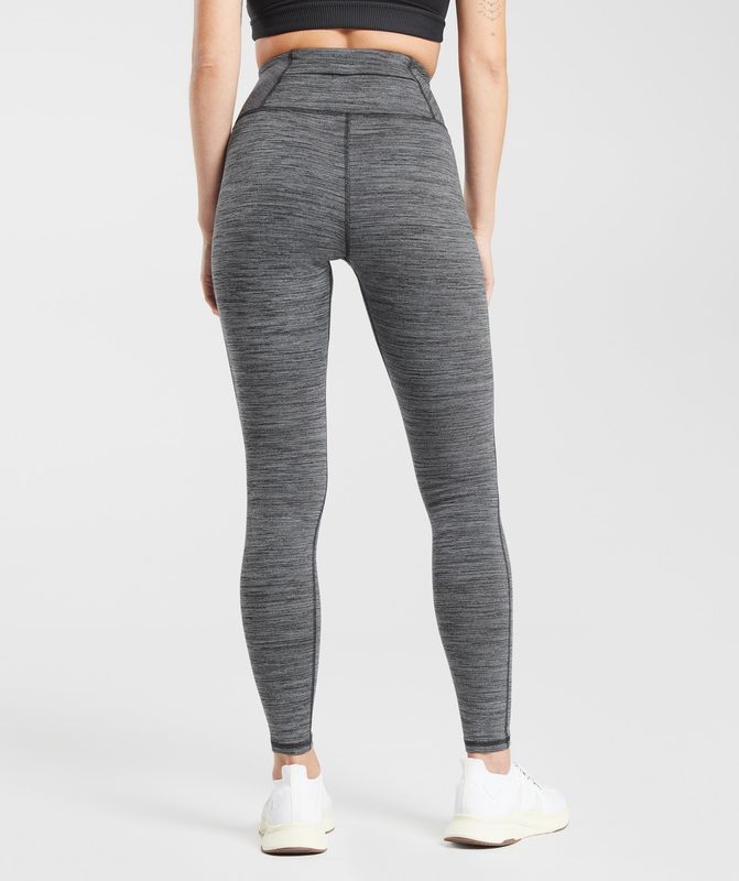 Gymshark Fleece Lined Pocket Leggings Leggings Grijs | 03VXQANYJ