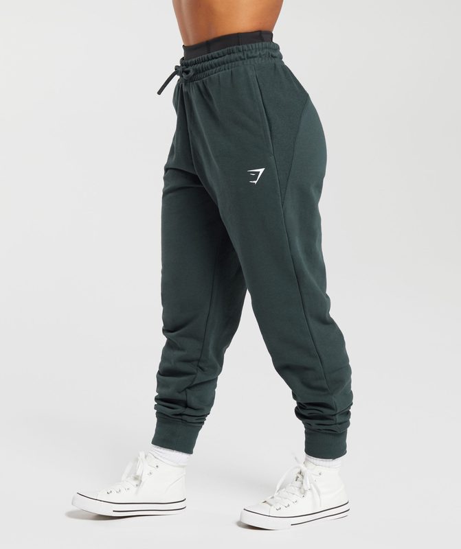 Gymshark GS Power Joggers Broek Teal | 50NKGTEQV