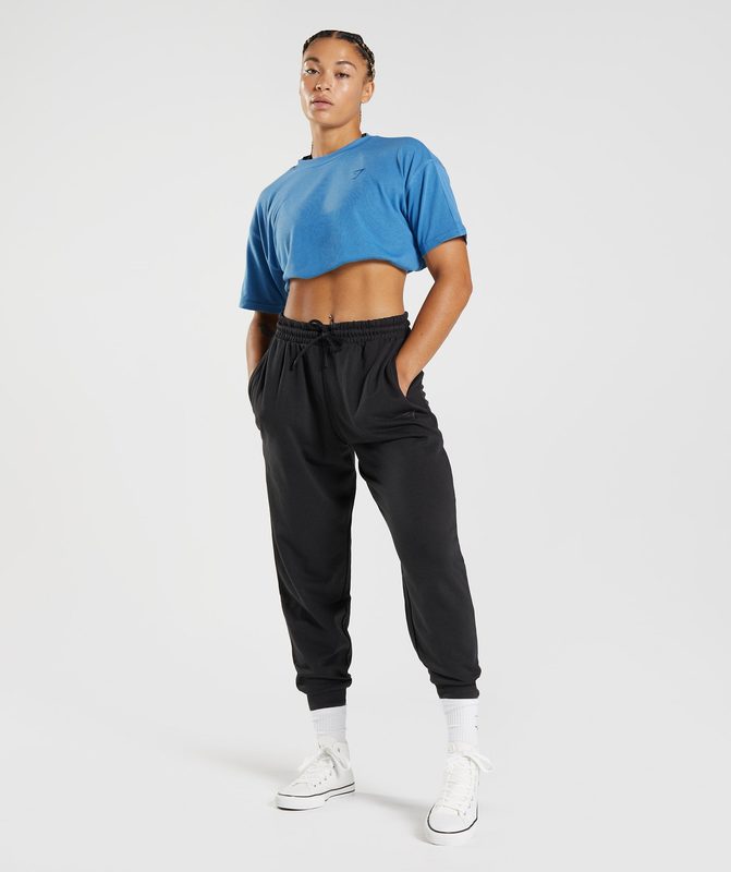 Gymshark GS Power Joggers Broek Zwart | 02LMRJIOT