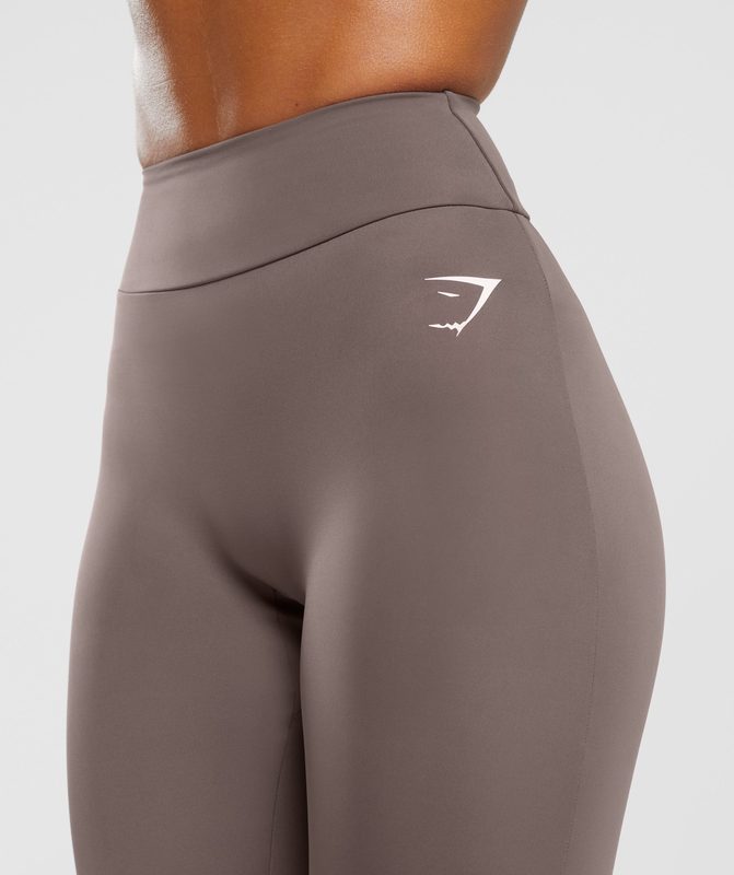 Gymshark GS Power Leggings Leggings Walnut Mauve | 42QZTSXNB