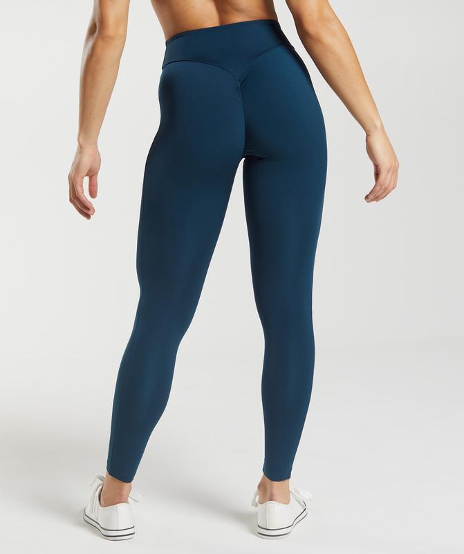 Gymshark GS Power Original Leggings Leggings Donkerblauw | 58PMLGTDZ