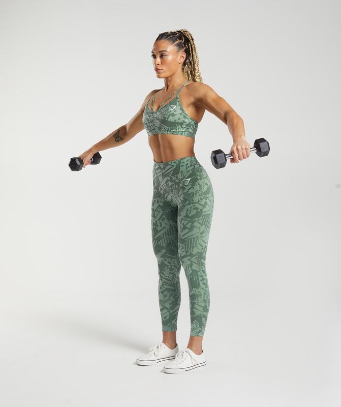 Gymshark GS Power Original Leggings Leggings Groen | 35JGKMFSN