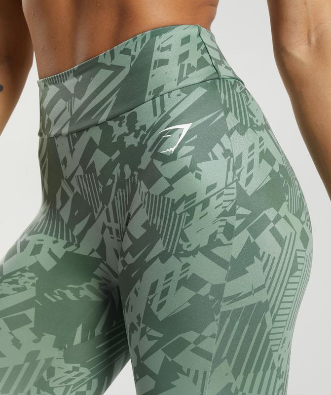 Gymshark GS Power Original Leggings Leggings Groen | 35JGKMFSN