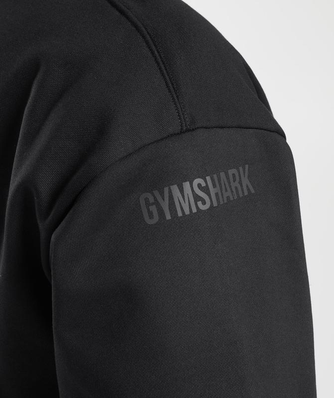 Gymshark GS x David Laid Hoodie Hoodies Zwart | 03QYPJXOH