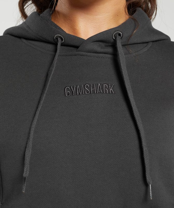 Gymshark Heavyweight Loopback Sweat Hoodie Hoodies Grijs | 69LAHDPSB