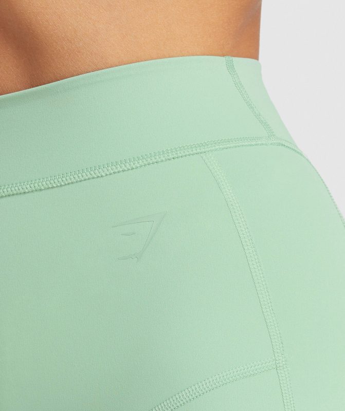 Gymshark KK Fit 7/8 Leggings Leggings Groen | 16WPEQORX