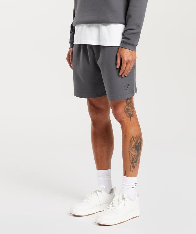 Gymshark Knit Shorts Korte Broek Grijs | 53RCMKBUV