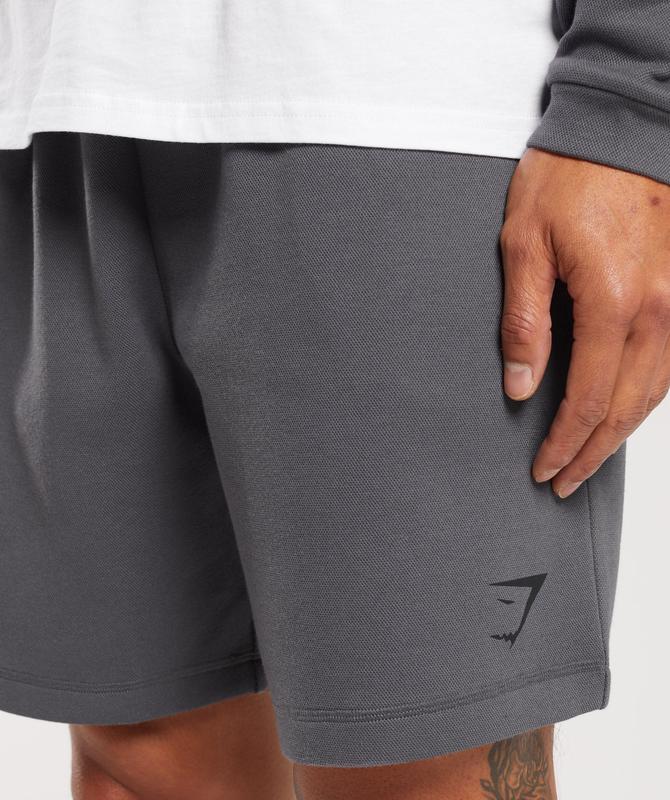 Gymshark Knit Shorts Korte Broek Grijs | 53RCMKBUV